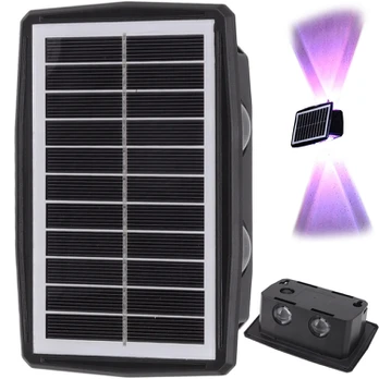 Verk Group Solar led façade lamp with dusk sensor wall-mounted wall lamp