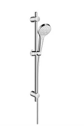 Axor Brusesæt MySELECT S 1jet, 65 cm, chromas/balta