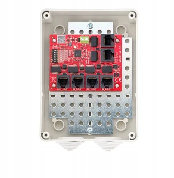 Atte Poe 6 prievadų išorinis switch'as Xpoe-6-11-s3