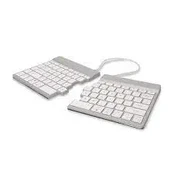 R Go Tools R-Go Klaviatūra Split Break US-išdėstymas Bluetooth baltas