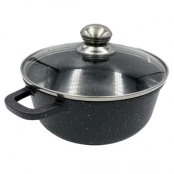 Puodas King Hoff Simple Cooking Marble, 20 cm, 2.3 l kaina