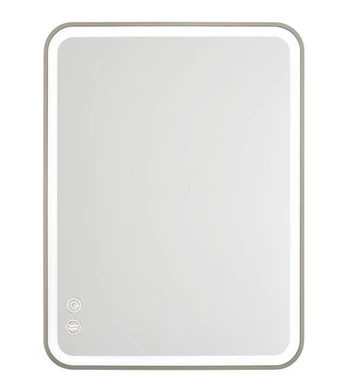G.LUX veidrodis su LED U-FRAME-MIRROR-1111-70X50CM