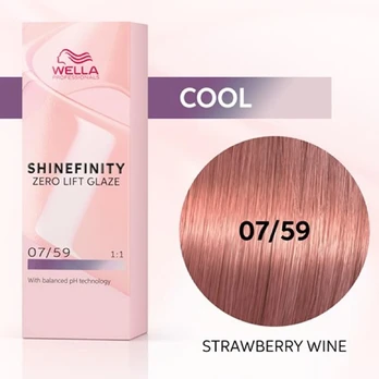 Plaukų dažai Wella Professionals Shinefinity Glaze 60ml
