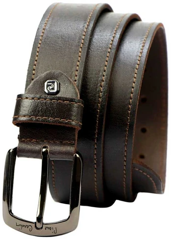 Vyriškas odinis diržas PIERRE CARDIN 4 cm