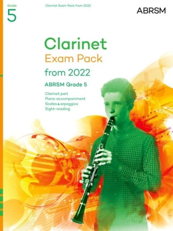 Clarinet Exam Pack from 2022, ABRSM Grade 5