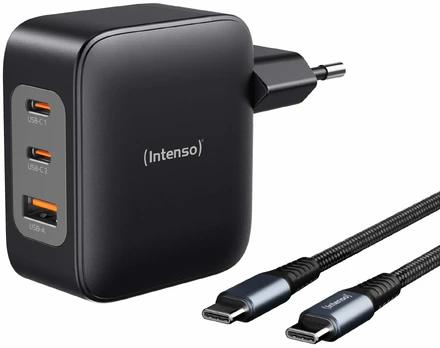POWER ADAPTER USB-C GAN +C520C/7810010 INTENSO