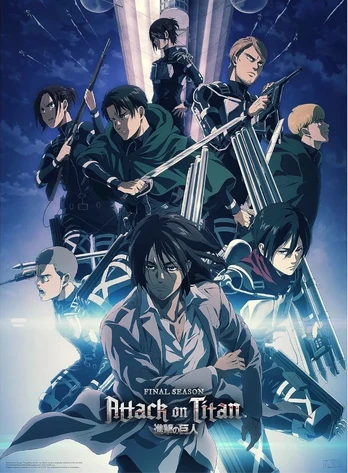 Pyramid Attack On Titan set 2 posters
