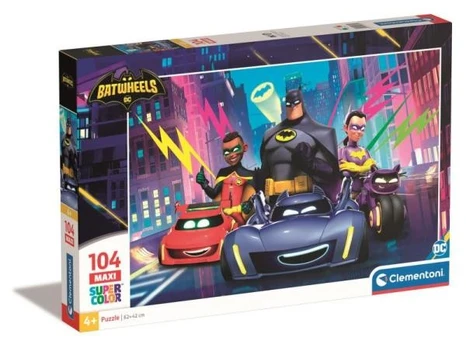 Puzzles 104 elements Maxi Batwheels