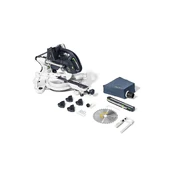 Akumuliatorinis traukiamas skersinio pjovimo pjūklas KAPEX Festool KSC 60 EB-Basic (577775) kaina