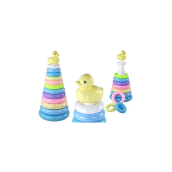 Lean Pyramid Duck Puzzle 12 Circles 39cm x 17.5cm x 17.5cm