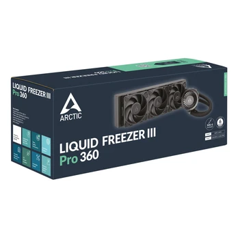ARCTIC Liquid Šaldiklis III PRO 360 Juodas | AiO-Wasserkühlung