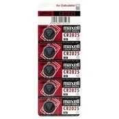 Maxell CR2025 elementas, 5 vnt.