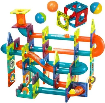 Lavinamasis Magnetinis 3D konstruktorius, 96 elementų