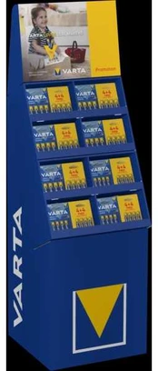Varta Floor display 98700 4903/06 4+4 -88
