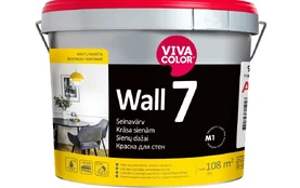 Sienų dažai Vivacolor Wall 7, balta, 9 l kaina
