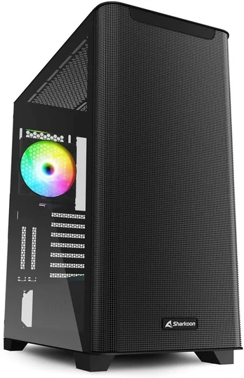 Korpusas Sharkoon M30 RGB, juoda