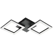 EGLO - Paranday-Z ceiling lamp with squares black 47x22.5 - TW - Zigbee, Bluetooth kaina
