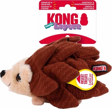 Kong - Layerz Hedgehog - 10 x 15.5 x 20.5 cm