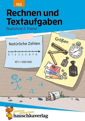 Skaičiavimas ir tekstiniai uždaviniai - Realschule 5 klasė