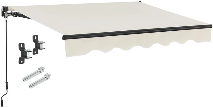 Juskys Markizė 400x300 cm Smėlio spalvos