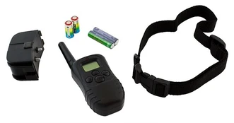 Elektroninis dresavimo antkaklis, juodas