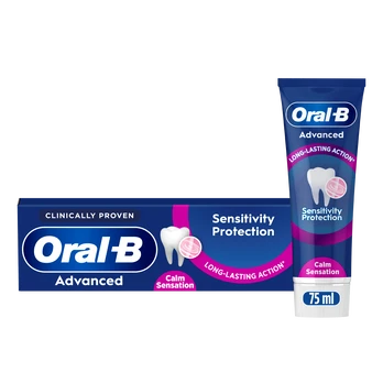 Dantų pasta Oral-B Advanced Sensitivity Protection, aštri pipirmėtė, 75 ml