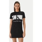 Calvin Klein Kasdieninė suknelė Blocking LV047F288G Juoda Regular Fit