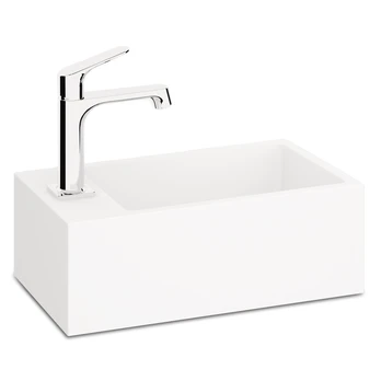 Praustuvas PAA MI D SilkSTONE 40x21 cm baltas IMIS/D/00