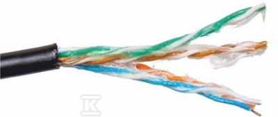 Securitynet U/UTP CABLE CAT. 5E EXT., GEL. PE 500M