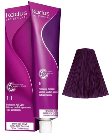 Plaukų dažai Kadus Professional Permanent Color, 3/6, 60 ml
