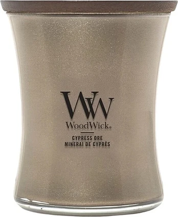 WoodWick Cypress Ore świeca średnia