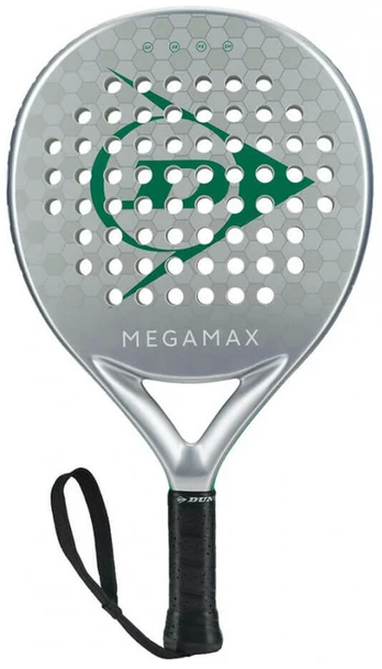 Padelio raketė Dunlop Megamax, sidabro sp./juoda sp.