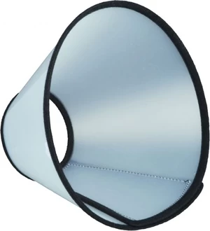 TRIXIE Apsauginė apykaklė apsiūtais kraštais, plastm., M: 36-43 cm/18 cm