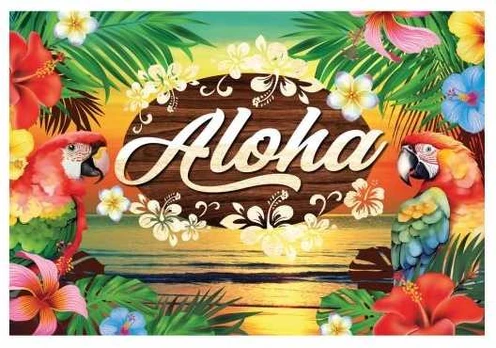 Fiesta Hawaii Aloha banner
