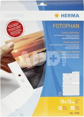Herma fotophan 10x15 vert. 10 Sheets 7585
