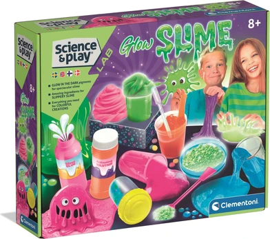 Clementoni - Fluo Slime Set (I-78396)