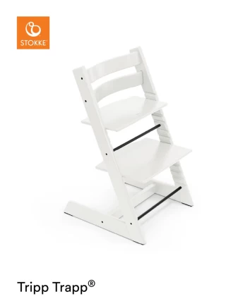 STOKKE maitinimo kėdutė TRIPP TRAPP, balta, 100107