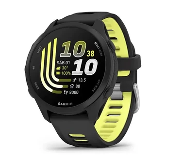 Forerunner 170 Music, Black with Black/Amp Yellow Band
