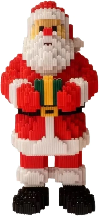 Konstruktorius Santa Claus, raudona sp.