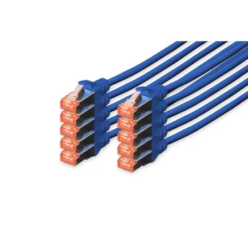 Assmann DIGITUS Professional patch cable - 3 m - mėlynas