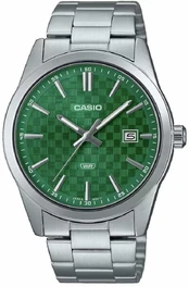 Laikrodis MĘSKI CASIO MTP-VD03D-3A1 Green + BOX kaina