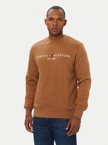 Tommy Hilfiger Džemperis Logo MW0MW11596 Ruda Regular Fit