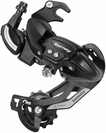 SHIMANO TOURNEY RD-TY50 derailleur with hook 6/7 speed classic spring