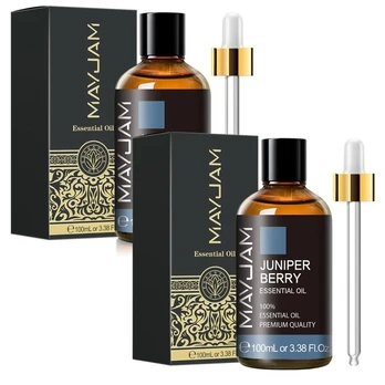 Kadagio uogų eterinis aliejus MAYJAM 100 ml, 2 vnt.