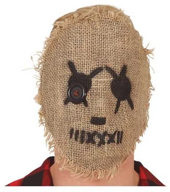 Fiesta Fugleskræmsel maske