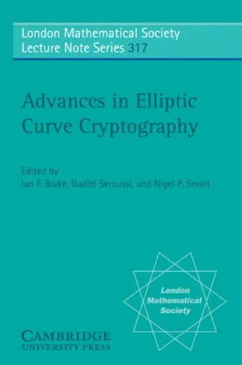 Advances in Elliptic Curve Cryptography
