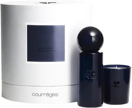 Set Courreges: C, Eau De Parfum, Unisex, 100 ml + C, Scented Candle, 75 g