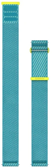 Garmin watch strap Quick Release ComfortFit Fabric 22mm, turquoise