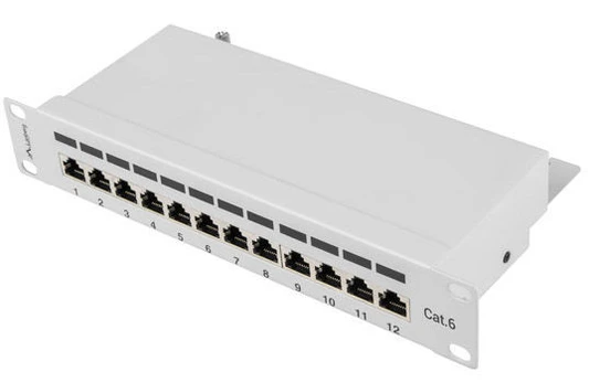 Komutacinė panelė Lanberg PPF6-9012-S