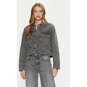 Vero Moda Džinsinė striukė Ellas 10321886 Pilka Regular Fit
